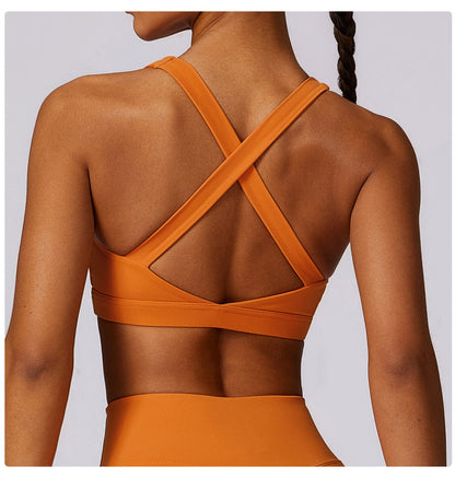 Shockproof Wireless Supportive Sports Bra for Women