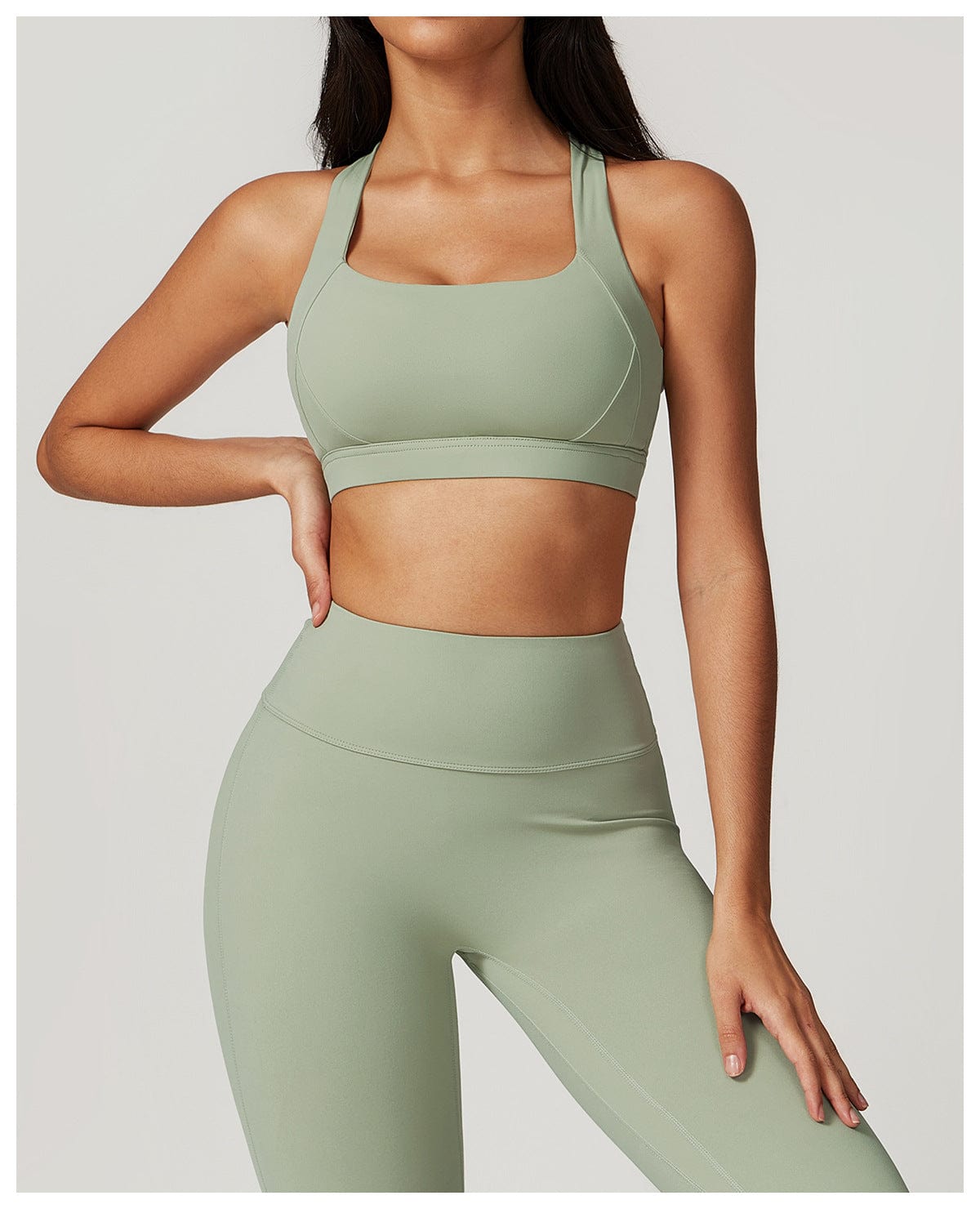 Shockproof Wireless Supportive Sports Bra for Women