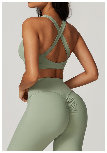 Shockproof Wireless Supportive Sports Bra for Women