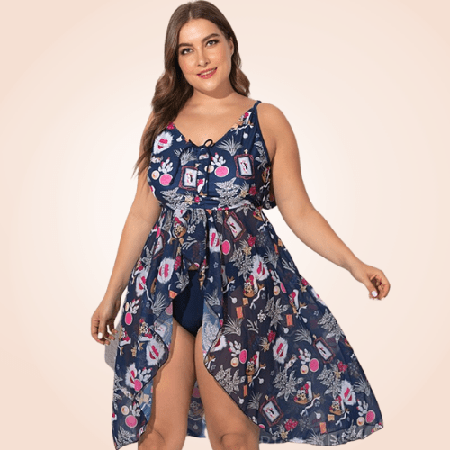 Multi-Design Backless Mesh Long Dress Cover-Up Sexy Beach Two Piece Swimwear