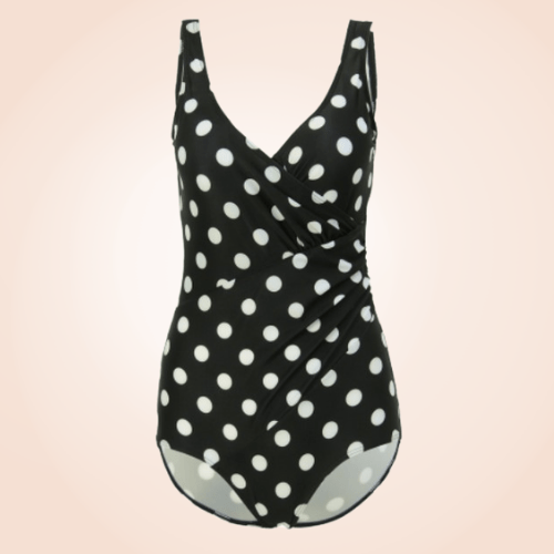 One Piece Sexy Women Curvy Plus Size Tummy Control Swimwear
