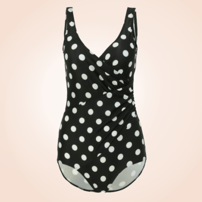 One Piece Sexy Women Curvy Plus Size Tummy Control Swimwear