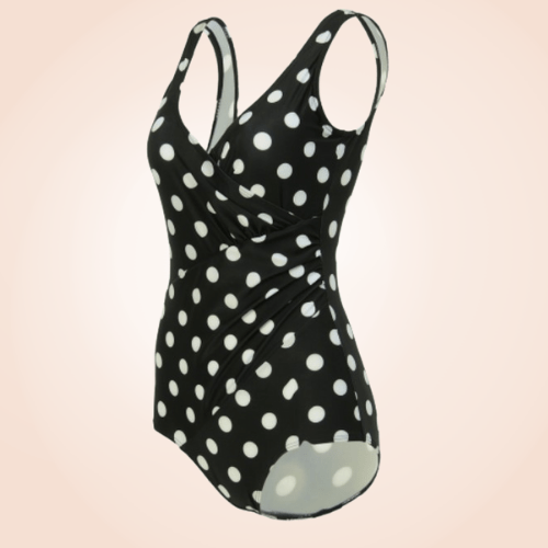One Piece Sexy Women Curvy Plus Size Tummy Control Swimwear