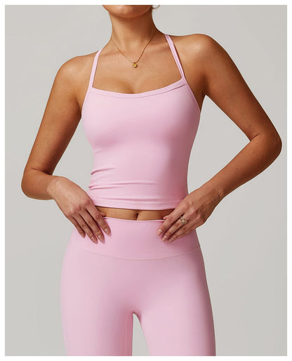 Women's Spaghetti Strap Cami Sleeveless Shaping Tank Top