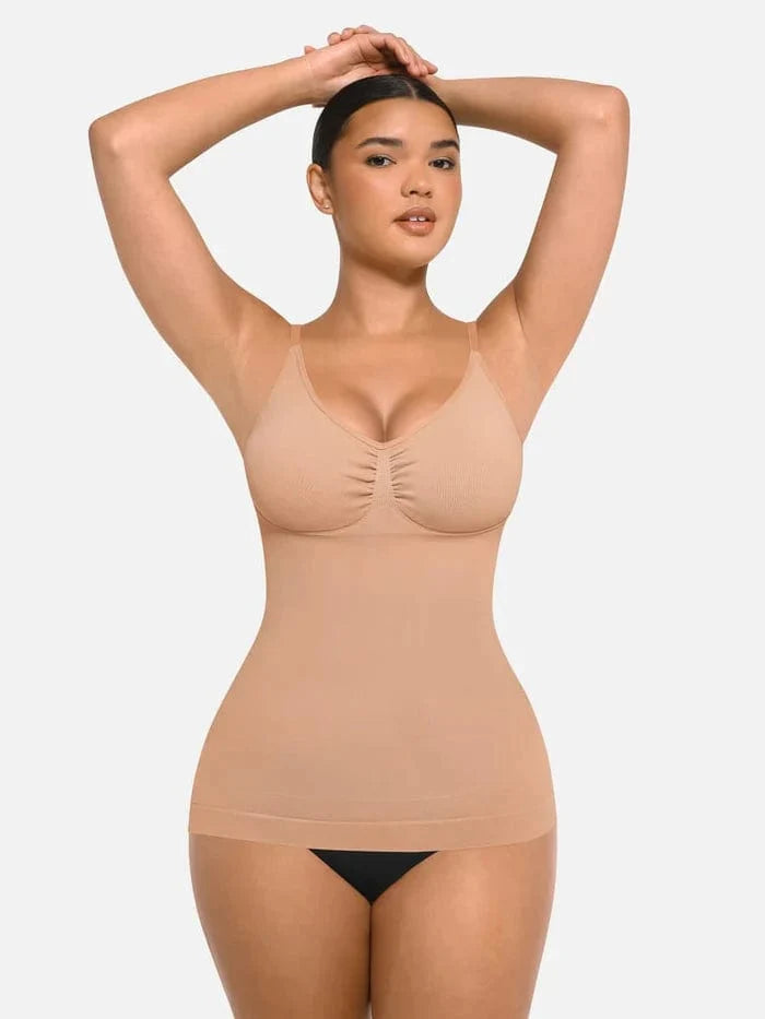 Seamless Tank Top Waist Slimming Tummy Tucker Camisole