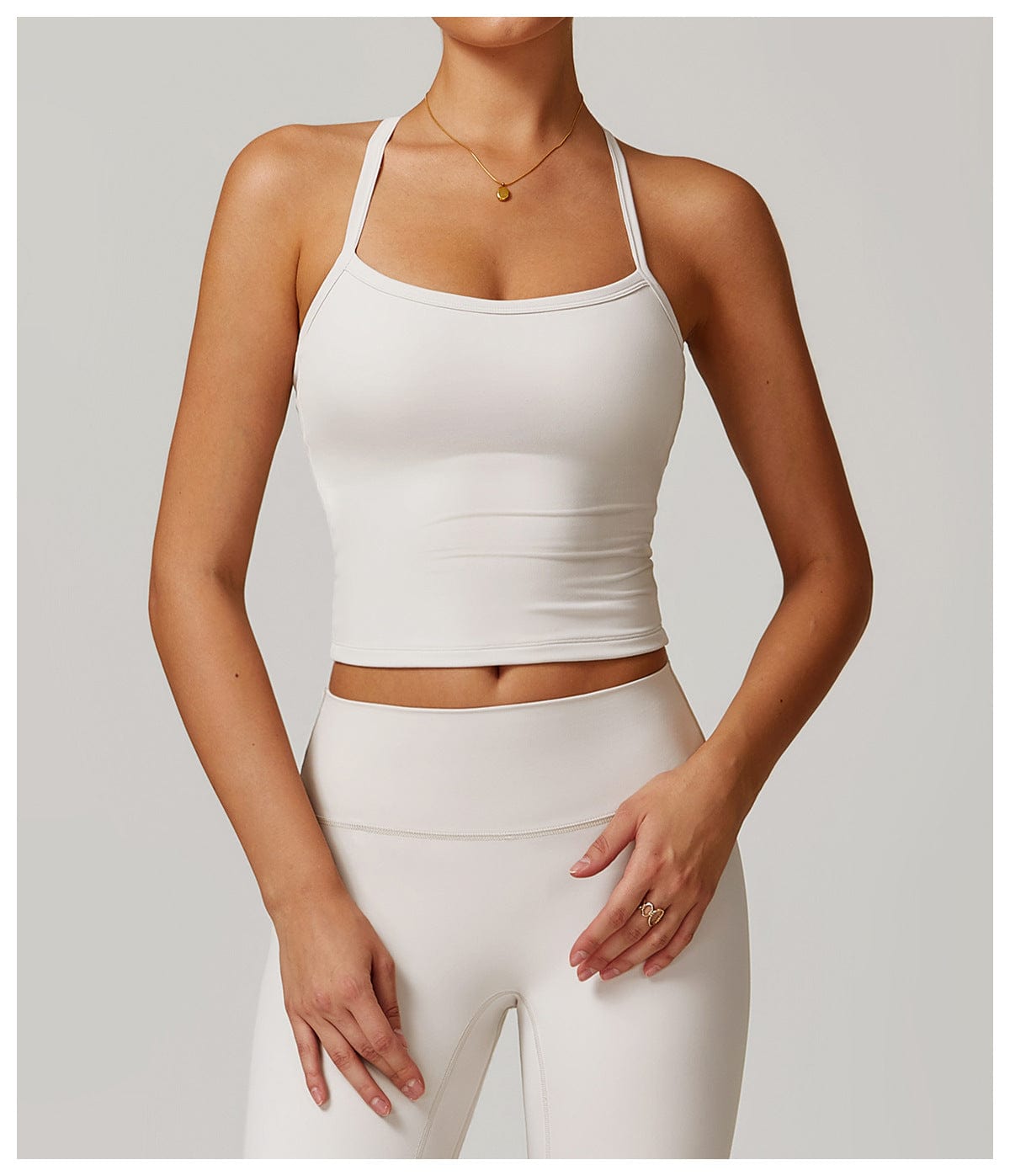 Women's Spaghetti Strap Cami Sleeveless Shaping Tank Top