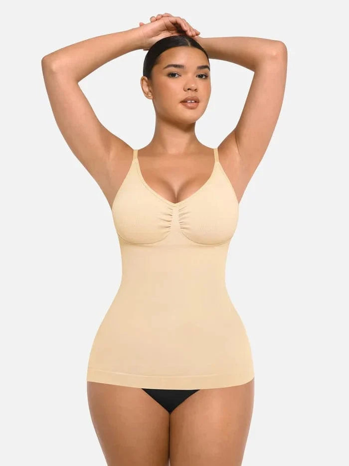 Seamless Tank Top Waist Slimming Tummy Tucker Camisole