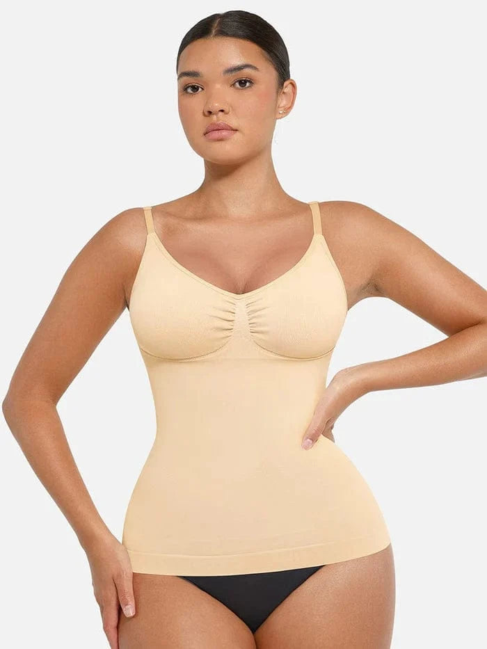 Seamless Tank Top Waist Slimming Tummy Tucker Camisole