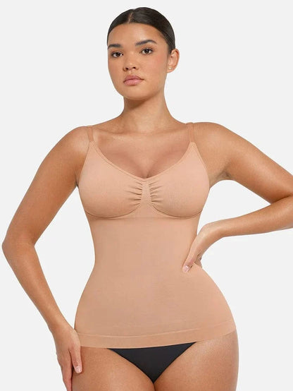 Seamless Tank Top Waist Slimming Tummy Tucker Camisole