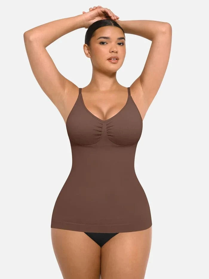 Seamless Tank Top Waist Slimming Tummy Tucker Camisole