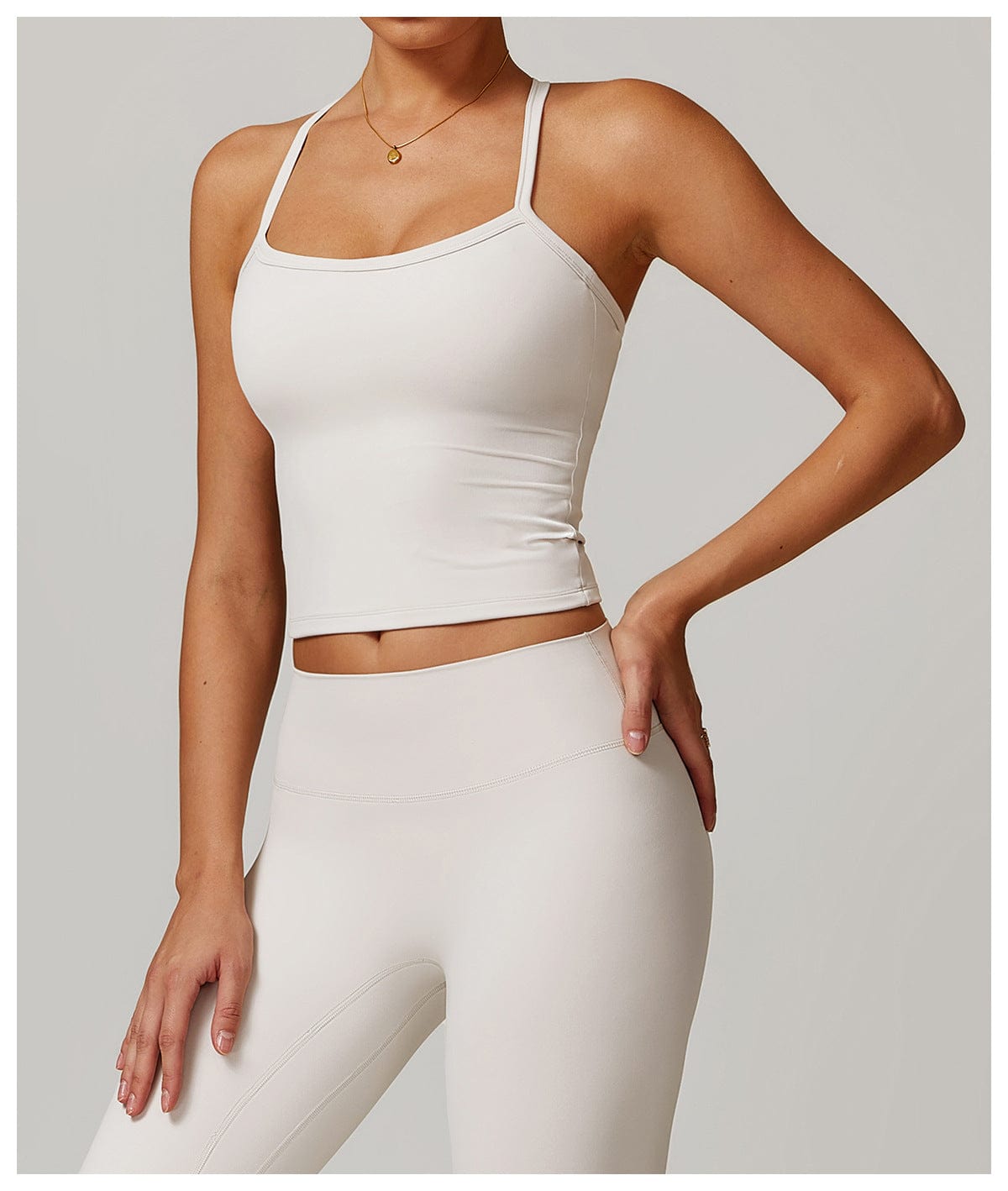 Women's Spaghetti Strap Cami Sleeveless Shaping Tank Top