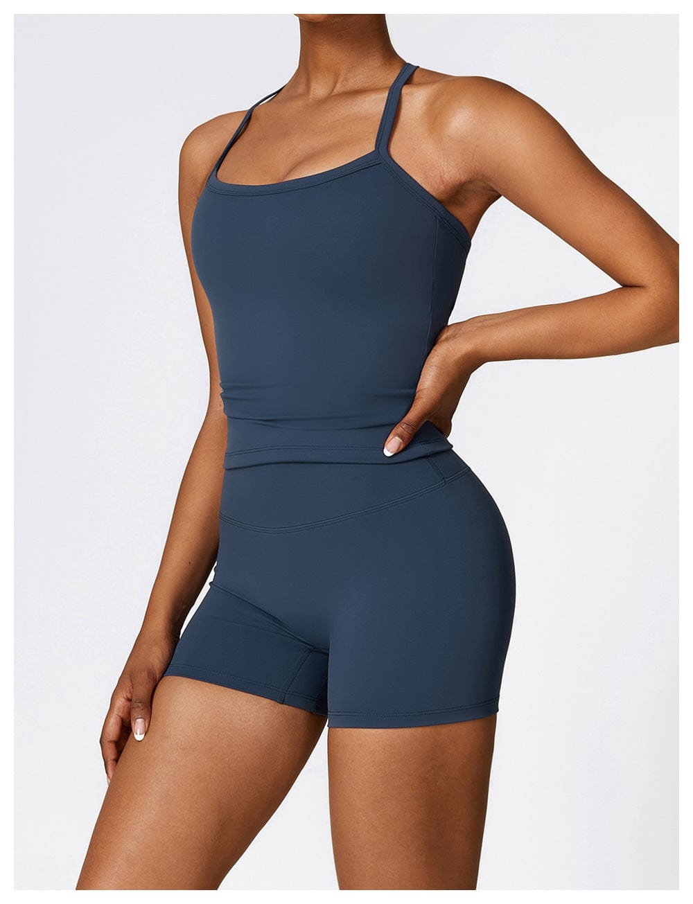 Women's Spaghetti Strap Cami Sleeveless Shaping Tank Top