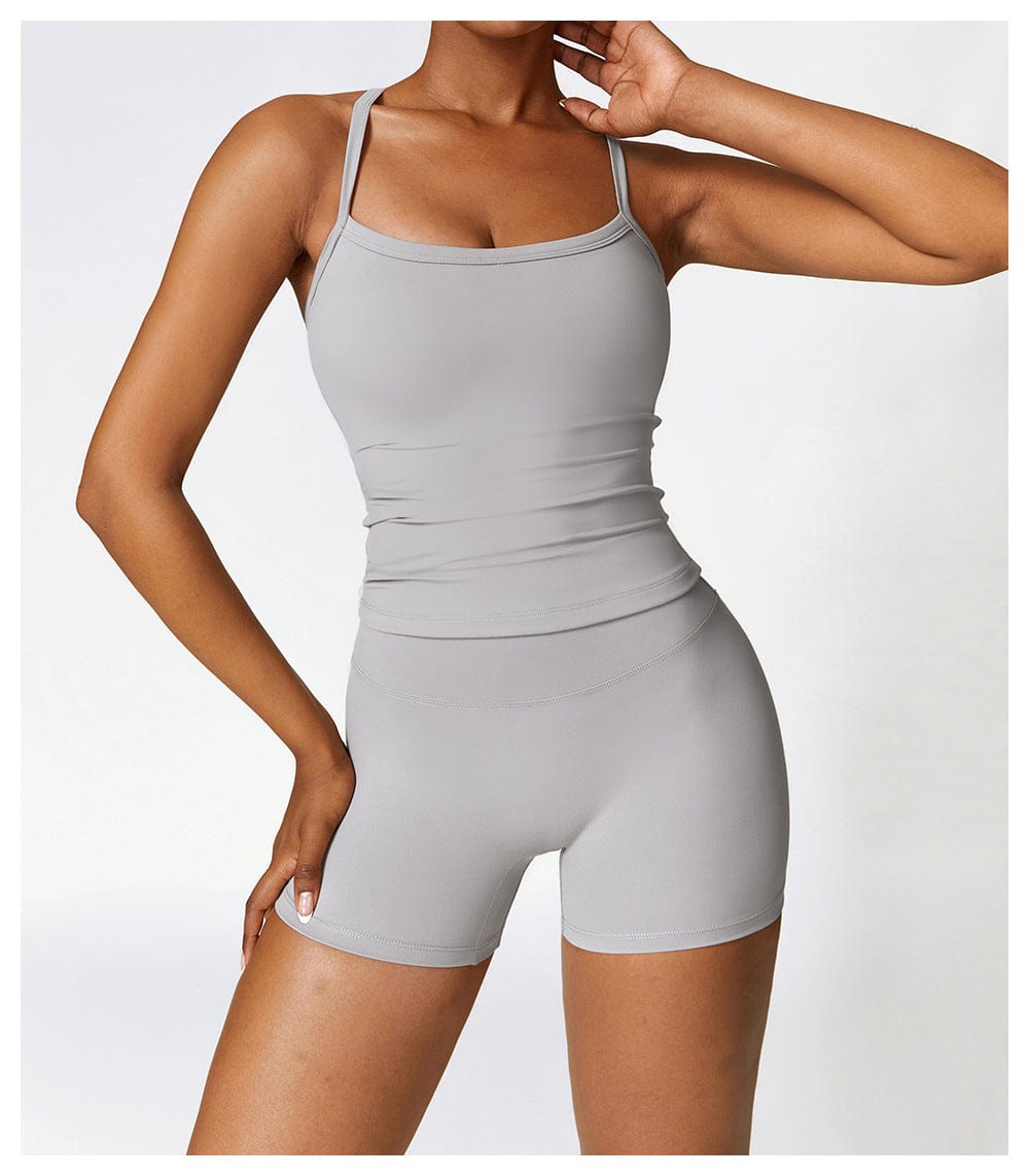 Women's Spaghetti Strap Cami Sleeveless Shaping Tank Top