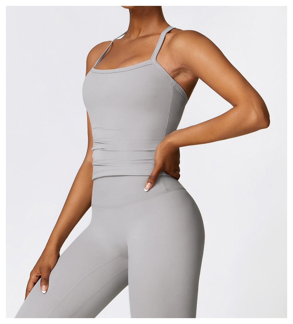 Women's Spaghetti Strap Cami Sleeveless Shaping Tank Top