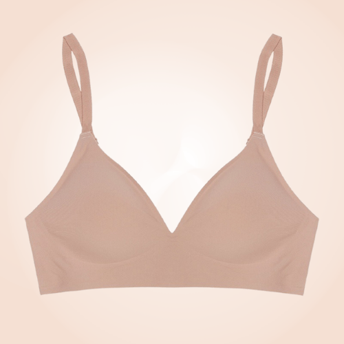 Non-Wired Comfy Thin Cup High Support Silhouette Bra