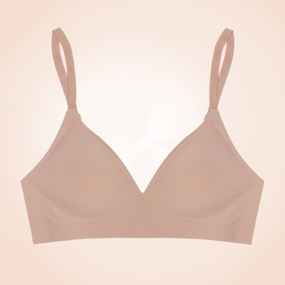 Non-Wired Comfy Thin Cup High Support Silhouette Bra