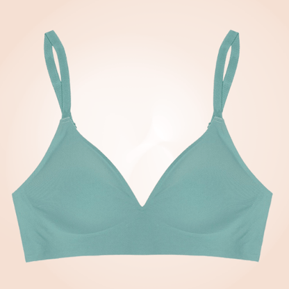 Non-Wired Comfy Thin Cup High Support Silhouette Bra