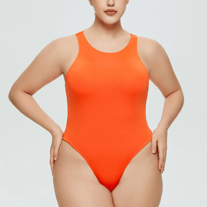 Women's Round Neck Tank Sleeveless thong Shapewear Bodysuit