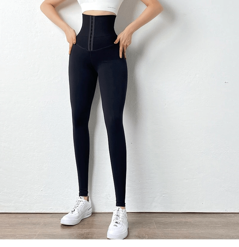 Women High-Waist Sport Tummy Control Leggings