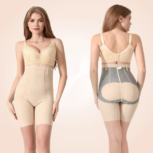 Tummy Control High Waisted Butt Support Mid Thigh Shorts For Women