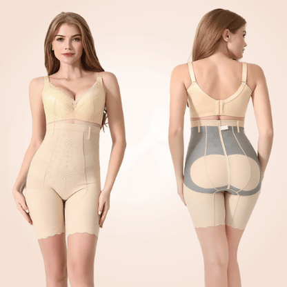 Tummy Control High Waisted Butt Support Mid Thigh Shorts For Women