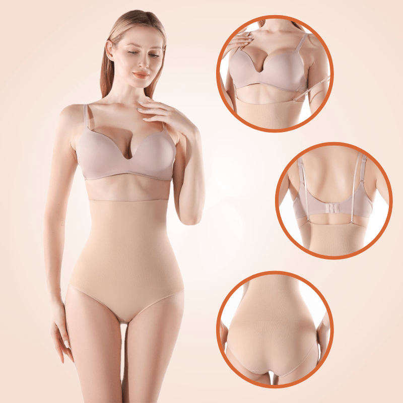 Ultra High Waist With Thin Strap Bodysuit Shaper For Women