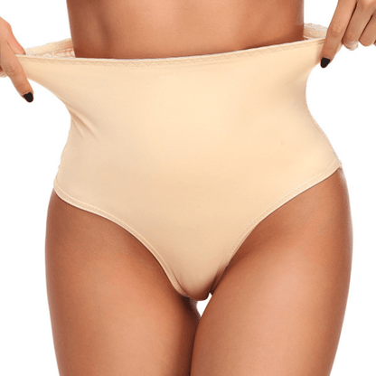 Seamless High Waisted T-Back Shaping Underwear
