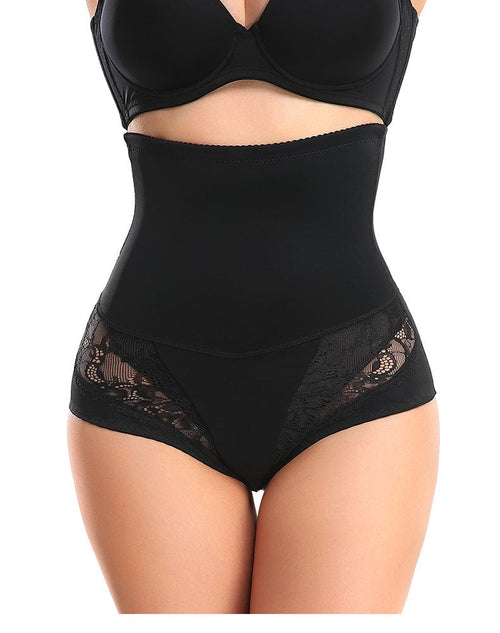 Tummy Control and Waist Trainer Lace Shaping Underwear with Hip Lifting