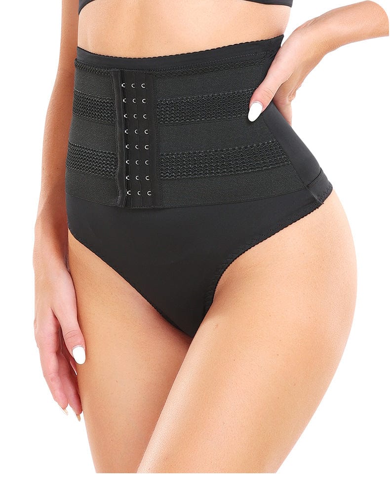 High Waist Trainer Shaping Underwear with Hook and Eye Closure