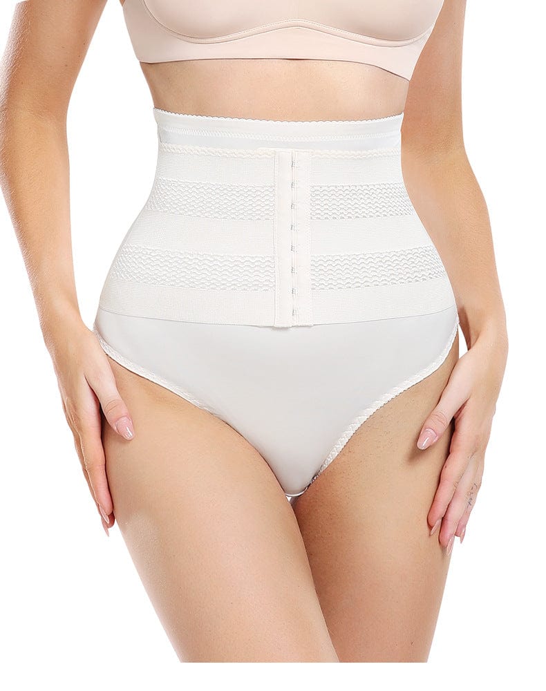 High Waist Trainer Shaping Underwear with Hook and Eye Closure