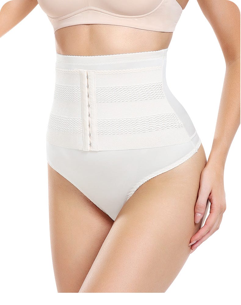 High Waist Trainer Shaping Underwear with Hook and Eye Closure