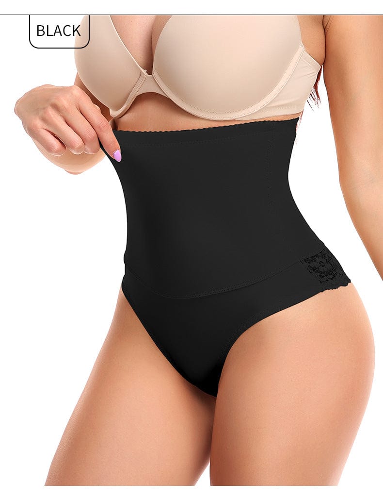 High Waist Cincher Lace Tummy Control Women Underwear