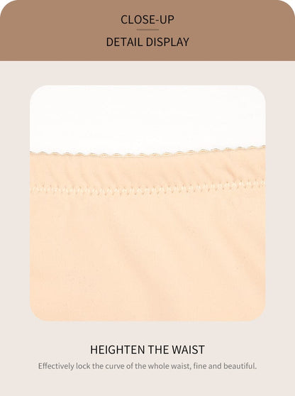 High Waist Cincher Lace Tummy Control Women Underwear