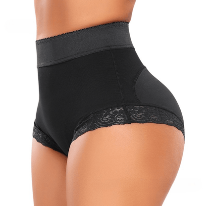 Women High Waist Cincher Lace Shaping Briefs