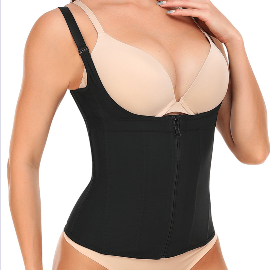 Women Waist Trainer Corset Open Bust Shapewear Tank Top