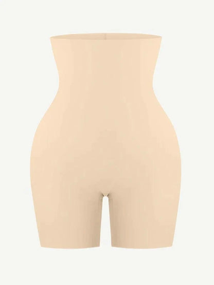 Seamless High Waist Bum Lifting Shapewear Shorts with Removable Hip Pads