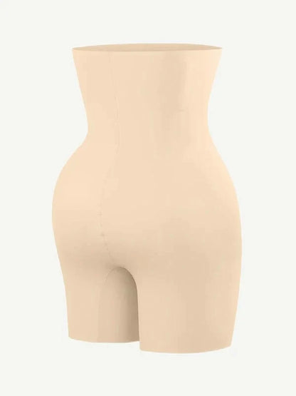 Seamless High Waist Bum Lifting Shapewear Shorts with Removable Hip Pads