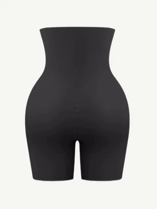 Seamless High Waist Bum Lifting Shapewear Shorts with Removable Hip Pads