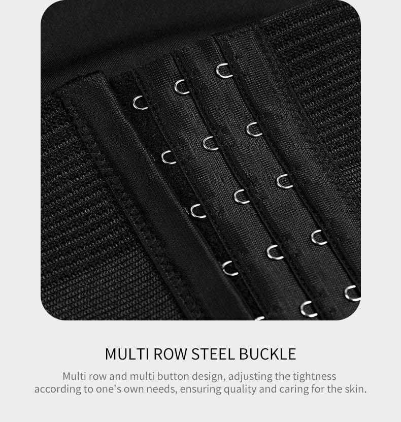 Men's Shaping T-Shirt with Built-In Waist Trainer Corset