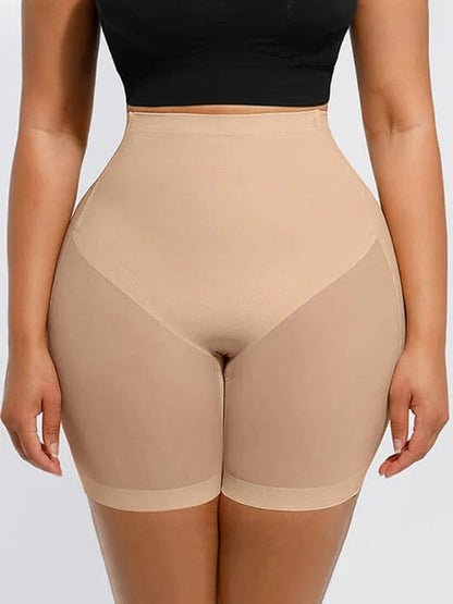 Seamless Low Back Mesh Tummy Control Shapewear Short