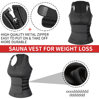 Waist Trainer Shaper Slimming Sauna Sweat Cincher