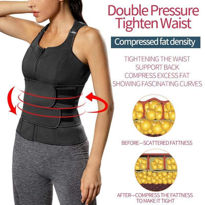 Waist Trainer Shaper Slimming Sauna Sweat Cincher