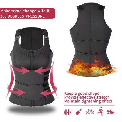 Waist Trainer Shaper Slimming Sauna Sweat Cincher
