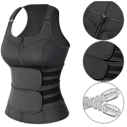Waist Trainer Shaper Slimming Sauna Sweat Cincher