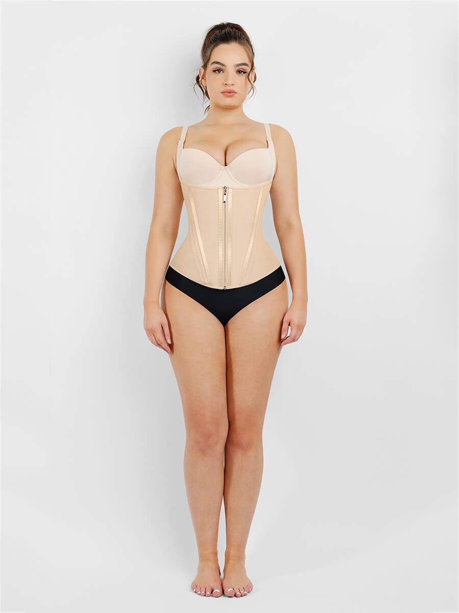 Sliming Waist Trainer Shapewear with 15 Built In Steel Bone