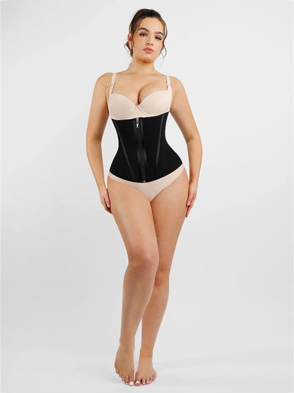 Sliming Waist Trainer Shapewear with 15 Built In Steel Bone