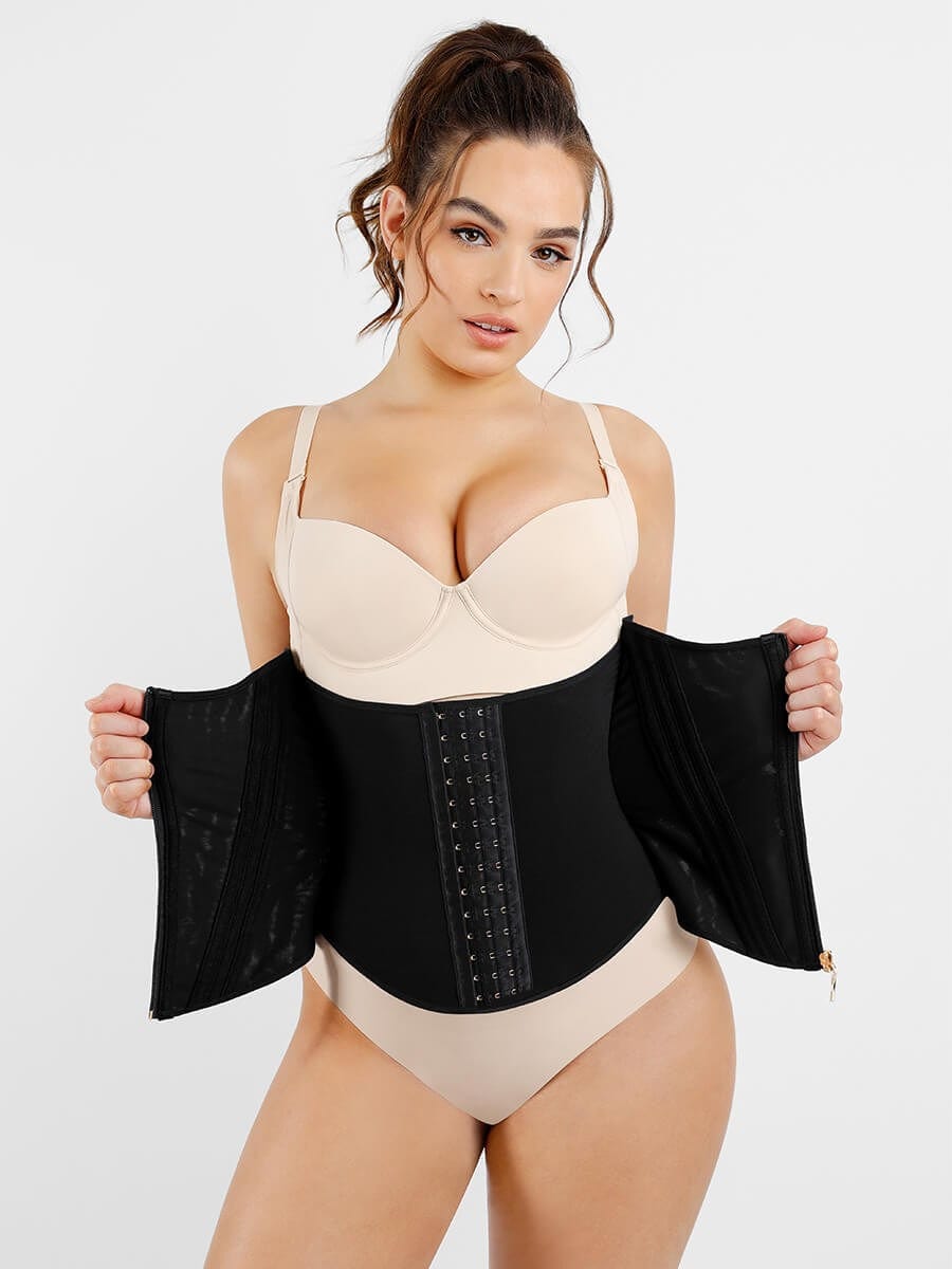 Sliming Waist Trainer Shapewear with 15 Built In Steel Bone