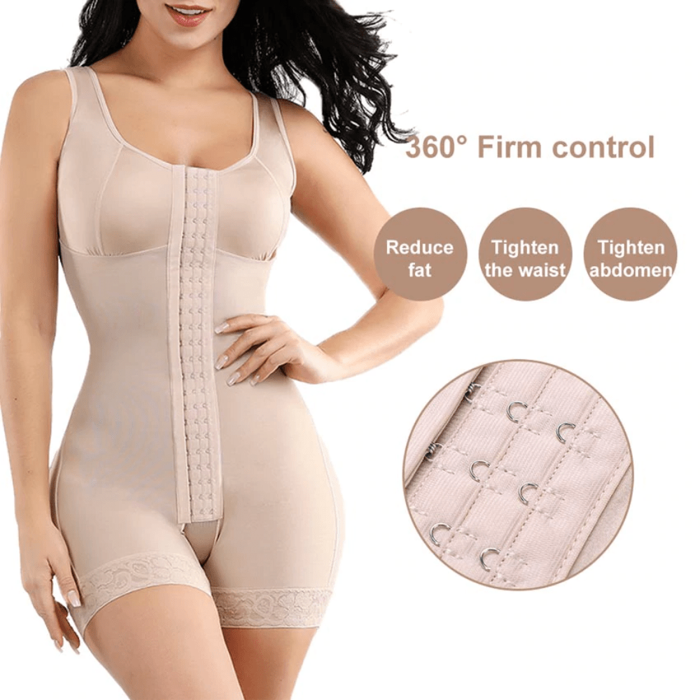 Women Fajas Push Up Bodysuit Slimming Shapewear Short