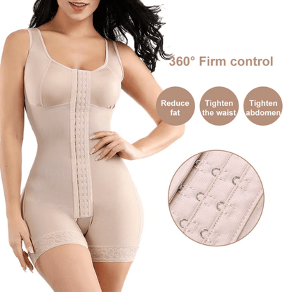 Women Fajas Push Up Bodysuit Slimming Shapewear Short