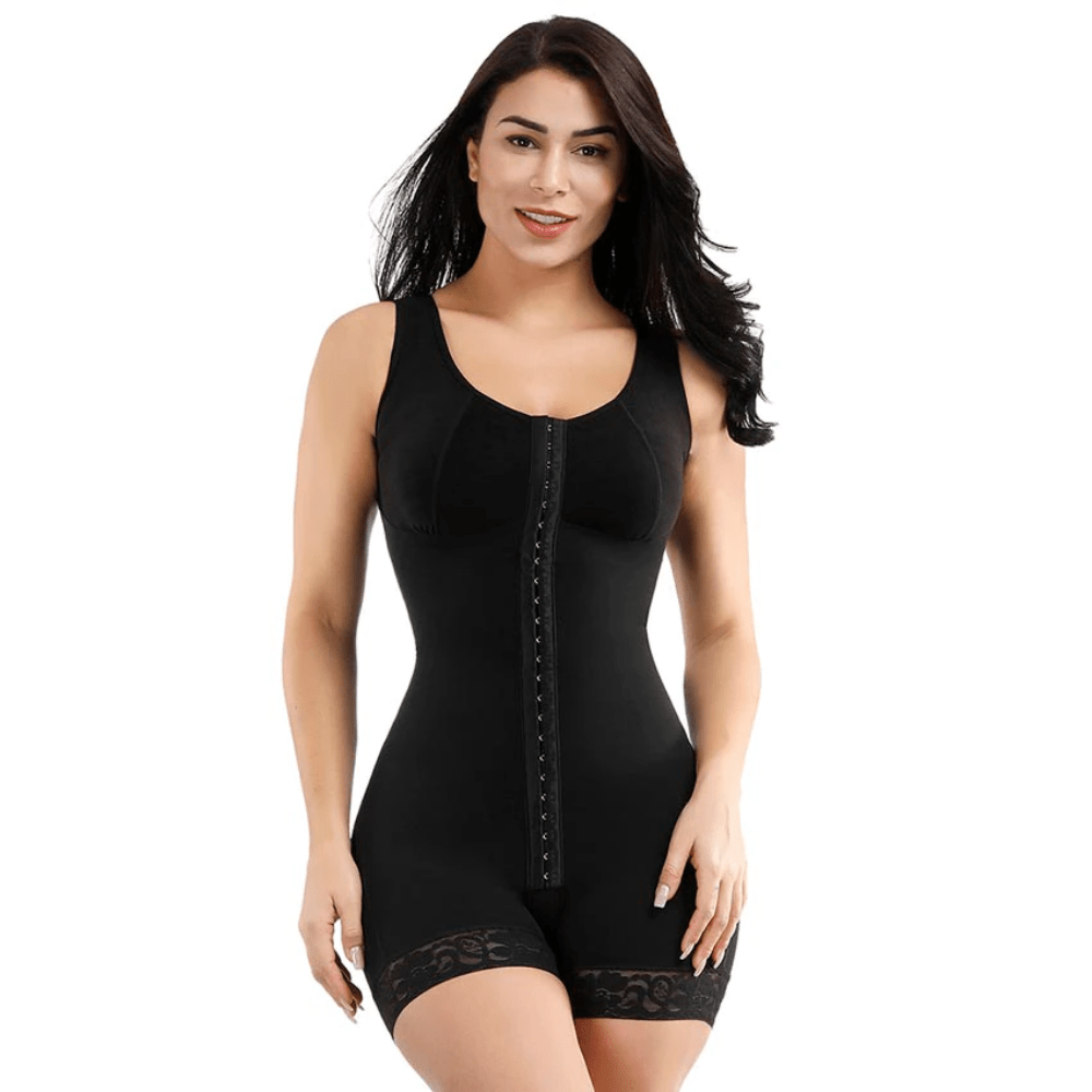Women Fajas Push Up Bodysuit Slimming Shapewear Short